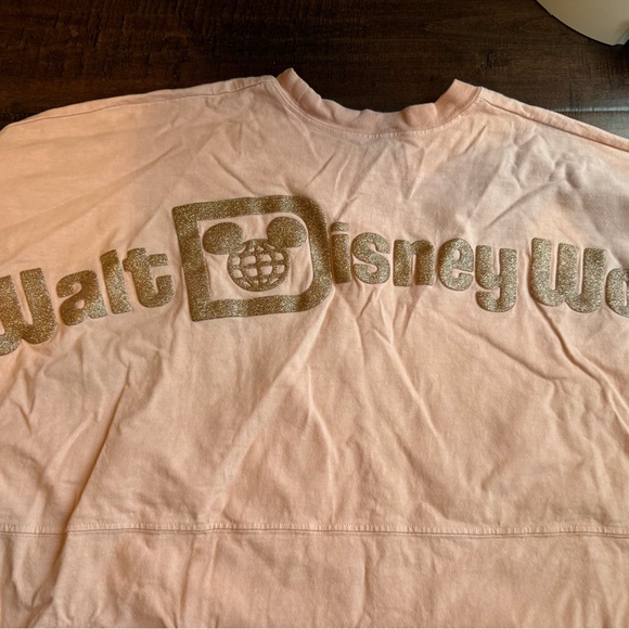Disney Parks Peach pink with rose gold‎ Spirit Jersey sz XL - Picture 4 of 7